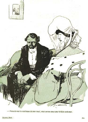 Conversation entre un homme et une femme
