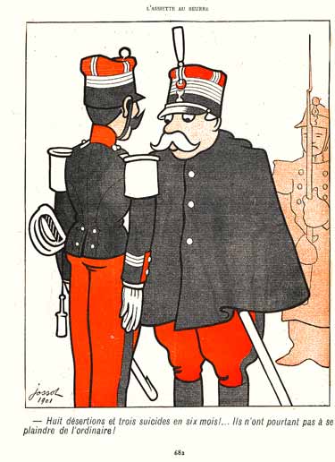 Conversation entre deux officiers.