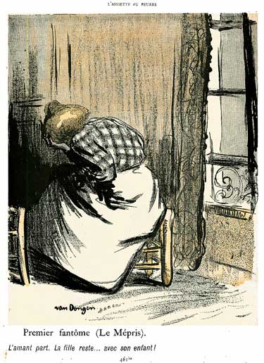 Une jeune femme , seule , pleure dans sa chambre.