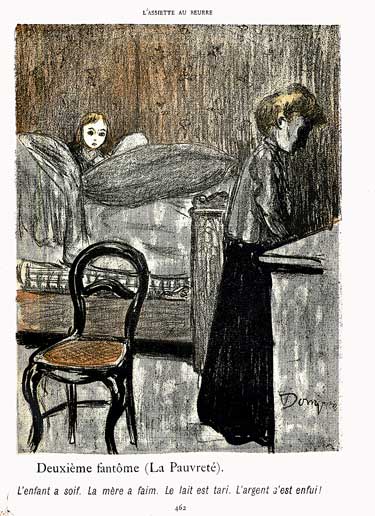 Une jeune femme , dans une chambre ,avec son enfant.