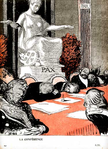 Des diplomates font la sieste